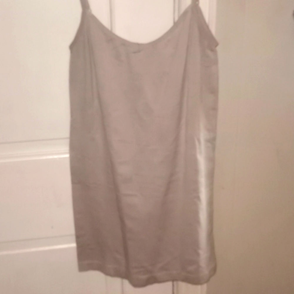 3 spaghetti strap shirts.